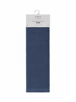 Полотенце кухонное 35x75 темно-синий хлопок