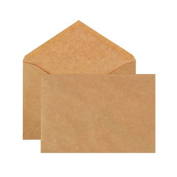 Цена за 20 шт. Крафт-конверт С6 114×162 мм, клей, 80 г/м², цена за 1 шт.