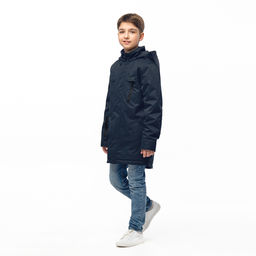 RODOS Куртка для мальчика осень/весна М-305 Чёрный  фото 67