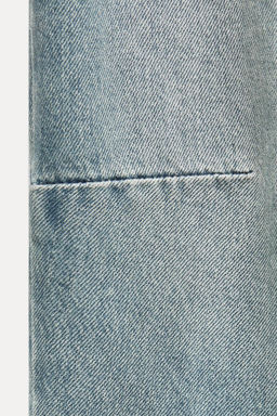 TRF BAGGY BALLOON MID-RISE JEANS - Zara фото 6