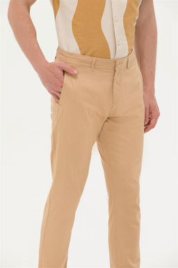 Мужские холщовые брюки цвета верблюжьей шерсти - U.s. polo assn фото 12