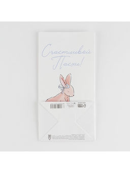 Цена за 5 шт. Пакет подарочный без ручек «Светлой Пасхи!», 10×19.5×7 см