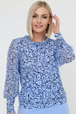 Блузка женская 7049/08/Голубой, синий