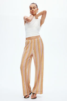 Pantal?n efecto crochet - H&m фото 3