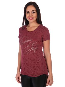 Футболка Виста бордо