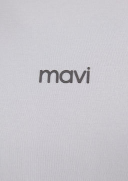Mavi Logo Bask?l? Beyaz Tisort  фото 6