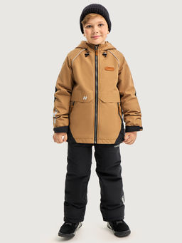 Костюм 7м2126 орех/черный Костюм 7м2126 орех/черный