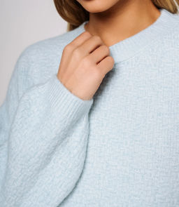 Джемпер #КТ6137, голубой - Dommod фото 5