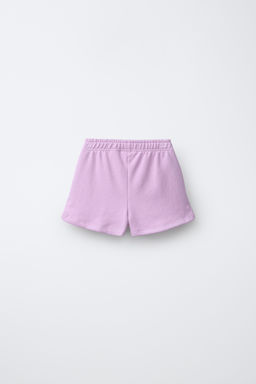 BERMUDA FELPA JOGGING / Malva claro - Zara фото 2