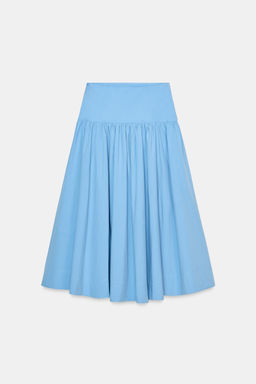 VOLUMINOUS MIDI SKIRT - Zara фото 13
