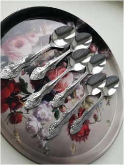 Ложка столовая Упаковка 10шт.  М-3 Тройка СЛ-40/54 г. Павлово /ПЗХМ/  фото 7