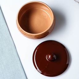 Набор для холодца Борисовская керамика «Стандарт», 3 шт., 900 мл, 16.5×23 см, коричневый