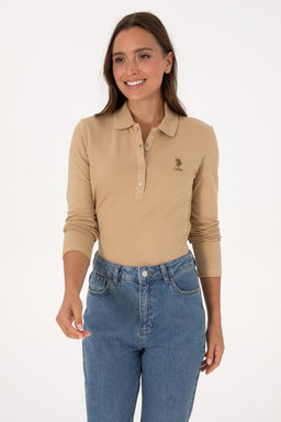Kad_n Kum Basic Polo Yaka Sweatsh_rt Sepette S_rpriz _ndirim - U.s. polo assn фото 17