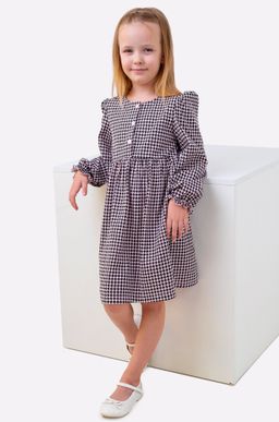 Хлопковое платье для девочки Happyfox