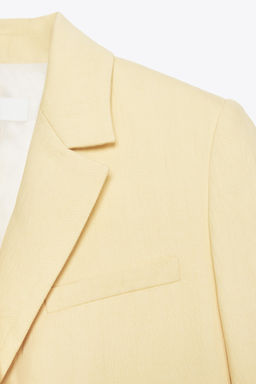 SHORT-SLEEVED TEXTURED BLAZER - Zara фото 9