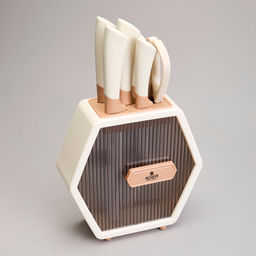 Набор ножей 7 предметов на пластиковой подставке 911-779 /АРТИ-М/