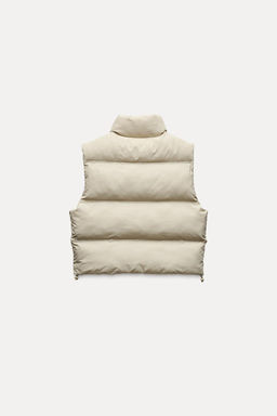 WATER-REPELLENT WINDPROOF PUFFER GILET - Zara фото 14