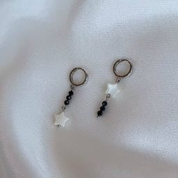 Серьги из Шпинели и Перламутра