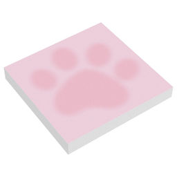 Блок для записей MESHU "Paw" 8,5*8,5см 100л., с дизайном, на склейке (MS_65026) плотность 80г/м2