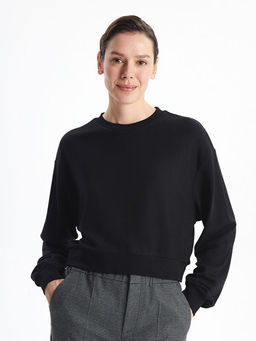 Bisiklet Yaka Kad?n Sweatshirt