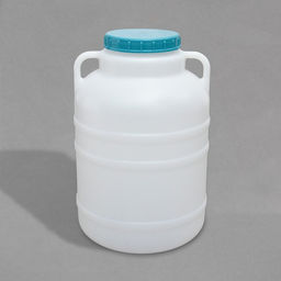 Фляга-бочка пищевая, 10 л, белая