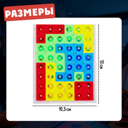 Развивающая игра Тетрис для малыша, 14 элементов, 3+ - Iq-zabiaka фото 4