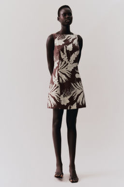 Vestido de sarga con escote cuadrado - H&m фото 7