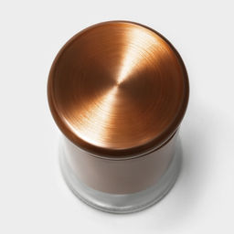 Солонка «Стиль», 150 мл, 5.5×8 см, стекло, цвет бронзовый