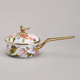 КОВШ AGNESS ЭМАЛИРОВАННЫЙ, СЕРИЯ ФЛАНДРИЯ, 14СМ / 0,9Л