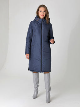 23410 Пальто т.синий