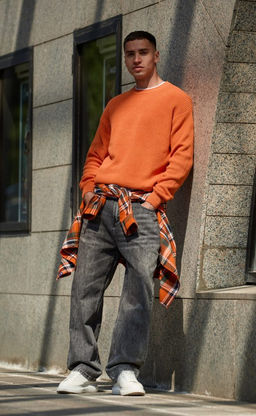 Джемпер P321-15612 orange - Primm фото 5