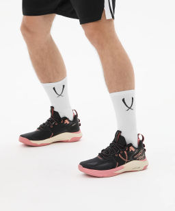 Кроссовки баскетбольные JOGEL Contest, черный/розовый  фото 13