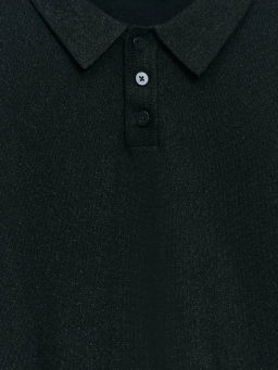 Джемпер поло с металлизированной нитью / Zarina