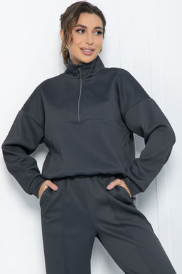 Костюм Пульс жизни (серый) К12018 - Lt collection фото 4