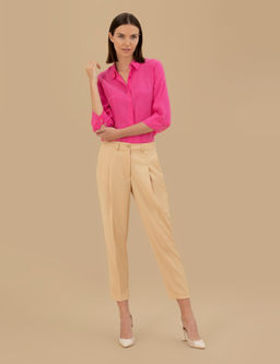 Fu_ya Comfort Fit Uzun Kollu G_mlek