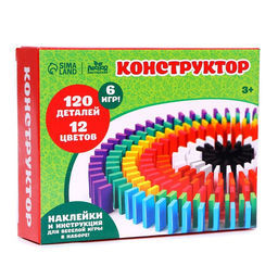 Конструктор деревянный Кирпичики размер плашки: 2?4.4?0.7 см - Лесная мастерская фото 2