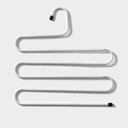 Цена за 2 шт. Вешалка для брюк и юбок «Змейка», 33×34 см, МИКС