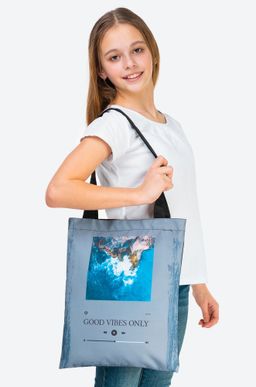 Сумка-шоппер на молнии Happy Fox