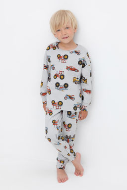 К 1587/речной перламутр,машины пижама дет