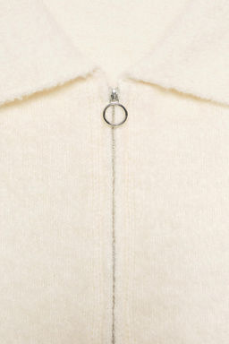 ZIP-UP LAPEL TOP - Zara фото 8