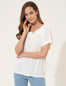 Beyaz _rme Bluz - Pierre cardin фото 3