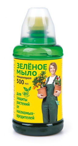 ВХ Зеленое мыло с мерным стаканчиком 500 мл