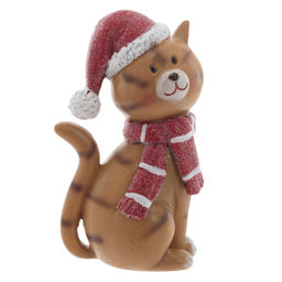 Фигурка декоративная "Кошка", L5 W4 H9 см, 2в.