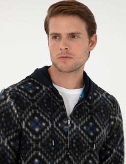 Lacivert Regular Fit Sweatshirt