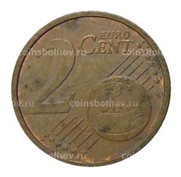 2 евроцента 2002 года F Германия