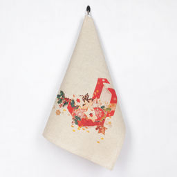 Полотенце 22С142-ШР+К/п.р. 45*60 "Новогодний ужин-3" цв. 1 рис. 1223