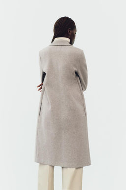 SOFT BUTTON COAT - Zara фото 19