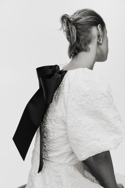 Vestido con mangas globo - H&m фото 6
