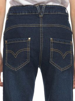 PELICAN, брюки для девочек, Темно-синий  фото 3