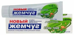ЖЕМЧУГ з/паста 75мл фут.туб. Семь трав
